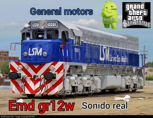 Tren Emd Gr12w General Motor Argentino