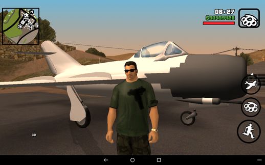 MiG-15 Airplane for Android (no txd)