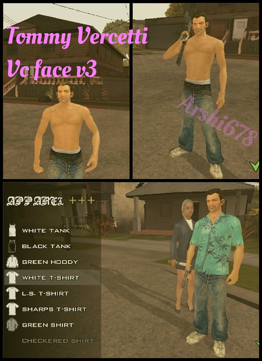 Tommy Vercetti VC Face V3 Android