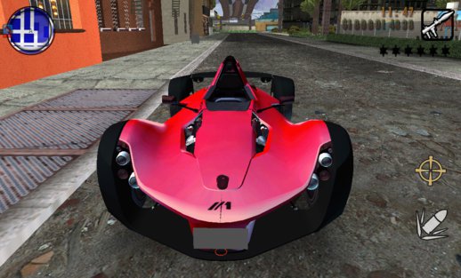 BAC MONO for GTA III Mobile