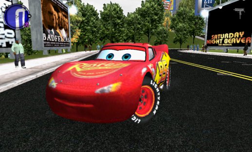 Lighting Mcqueen for Mobile