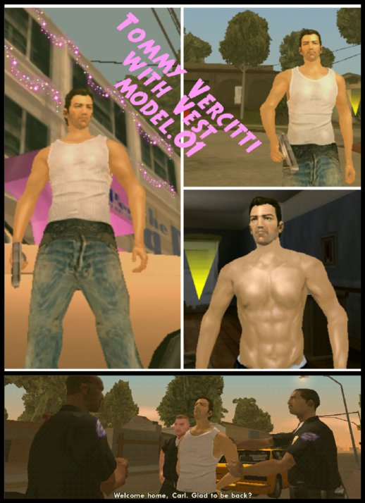Tommy Vercetti with Vest player.img model.01 for Android