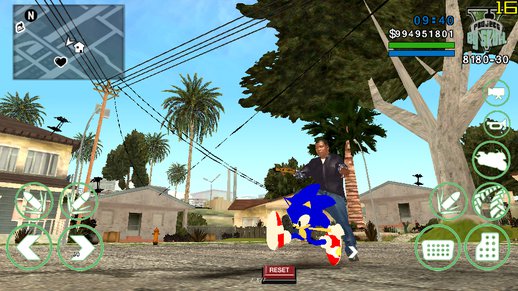 Sonic Bike Only Dff For Android