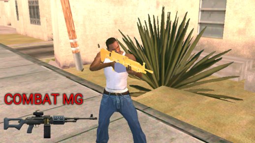 GTA V COMBAT MG (dff Only) For Android