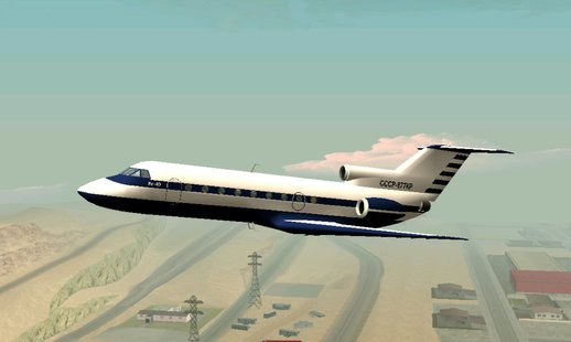 Yak-40 Airplane for Android 
