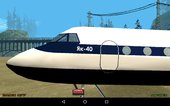 Yak-40 Airplane for Android 