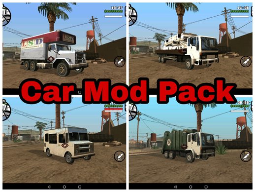 Car Mod Pack for Android (DFF ONLY)