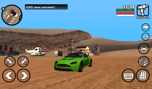 Aston Martin For Android (no Txd ) Only Dff