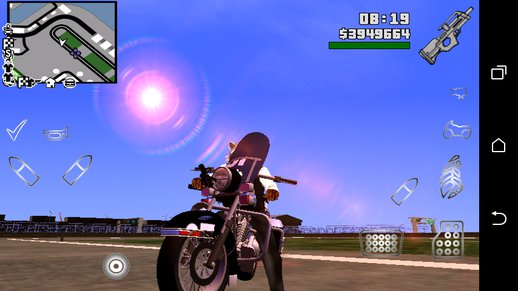 GTA V Police bike No Txd For Mobile