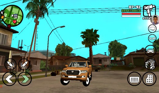 Toyota Land Cruiser For Android (only Dff)