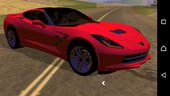 Chevrolet Corvette C7 2014 (no Txd) For Android