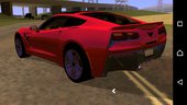 Chevrolet Corvette C7 2014 (no Txd) For Android