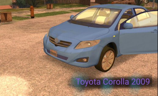 Toyota Corolla 2009 (no txd) for android