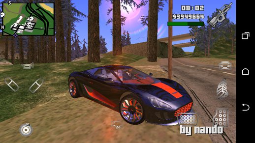 GTA V Ocelot XA-21 Only dff for Android