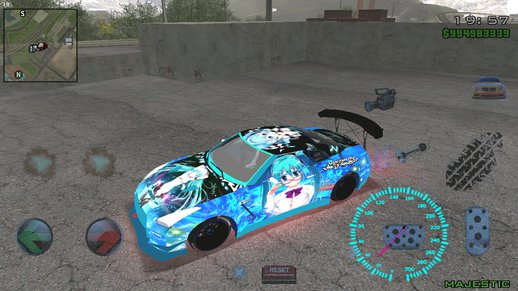 NISSAN GTR R35 Need for Speed Hatsune Miku