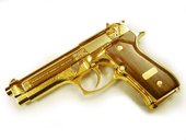 Golden Silenced 9mm Dff Only for Android 