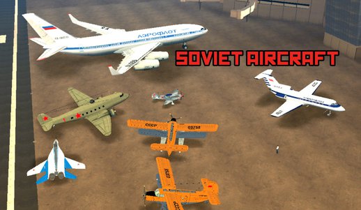 Soviet Airplane Mod Pack Android (dff only)