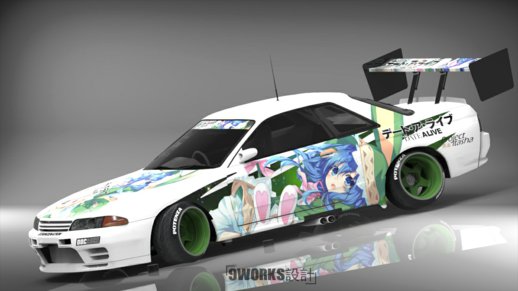 Nissan Skyline R32 Drift Yoshino Itasha