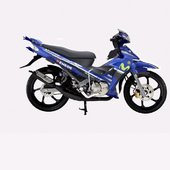 Yamaha 125zr Movistar LIMITED 2017 blue