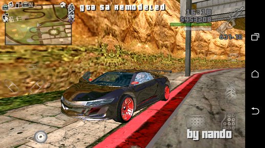 GTA V Dinka Jester no txd for android