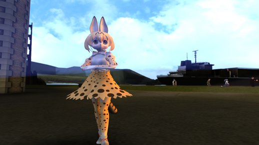 Lolbit Skin - FNaF:Sister Location for GTA San Andreas