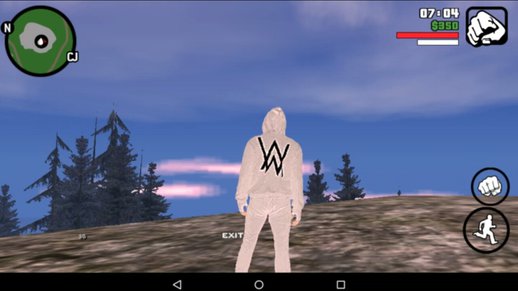 Alan Walker White Skin