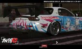 Mazda RX7 TimeAttack Ninecustom Hatsune Miku V2