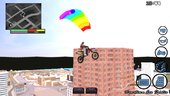 Parachute On Bike