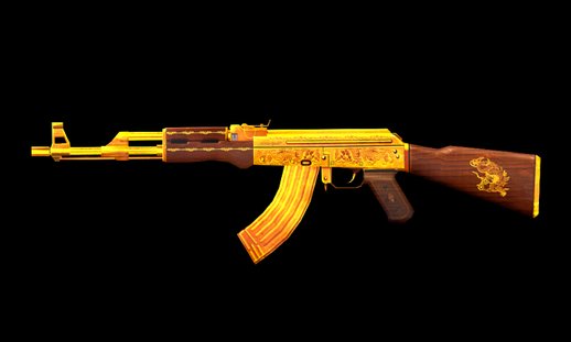 Golden AK47 for Mobile