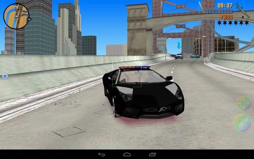 Lamborghini Reventon Police Car For Mobile