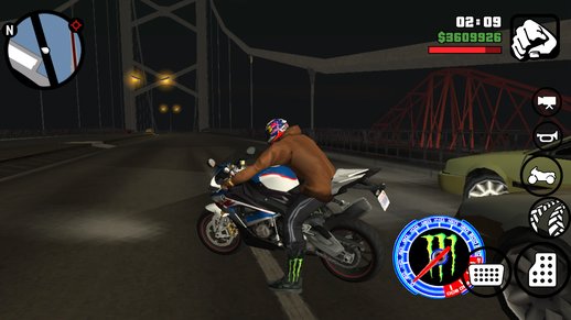 Speedmeter Monster Energy for Android