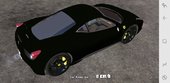 Ferrari 458 Italia Black for Mobile