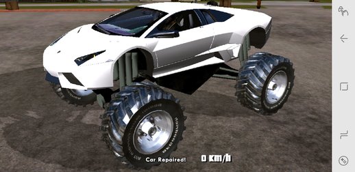 Lamborghini Reventon Monster Truck for Mobile