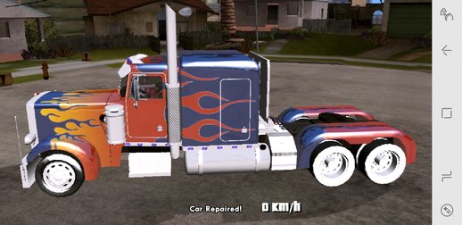 Optimus Prime Truck for Mobile