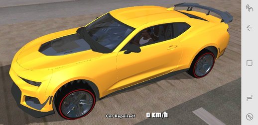 GTA SA Mobile Chevrolet Camaro ZL1 1LE 2018