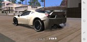 GTA SA Mobile Ferrari 458