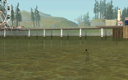 On The Beaches People Swim In The Water (for Android)