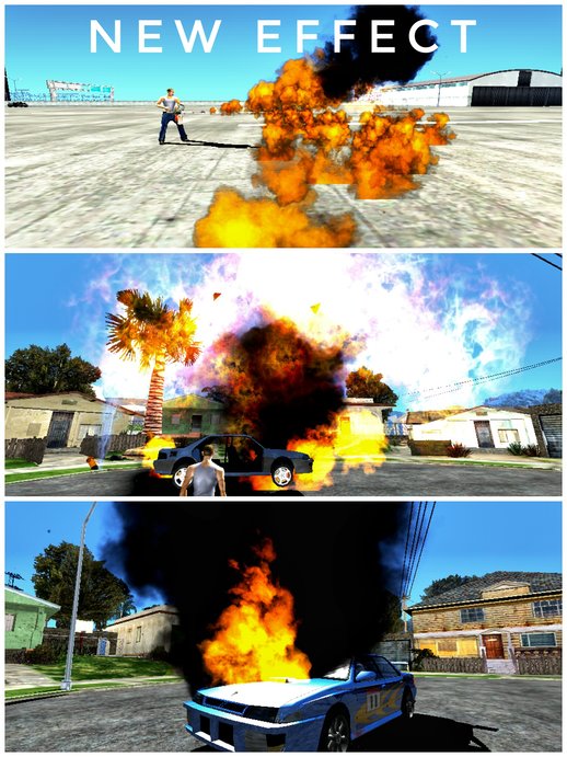 New Effect and HQ Particle GTA SA Android