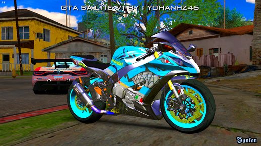 ZX10R Contest 2015 with shark Livery