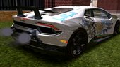 Lamborghini Huracan Performante 2018 bilibili Itasha for mobile
