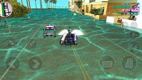 Flood in GTA Vice City Mod for Android