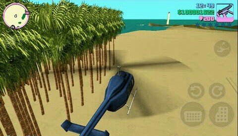 Palm Garden On Beach Map Mod - GTA Vice City - For Android