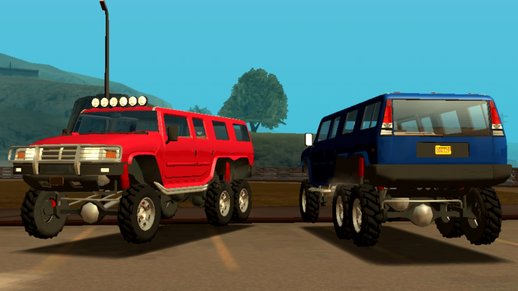 Mammoth Patriot 6x6 - Only DFF