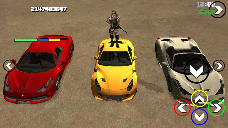 Gta Sa Android Ferrari Dff Only : Game cannot not be run on devices with android 11, for example ...