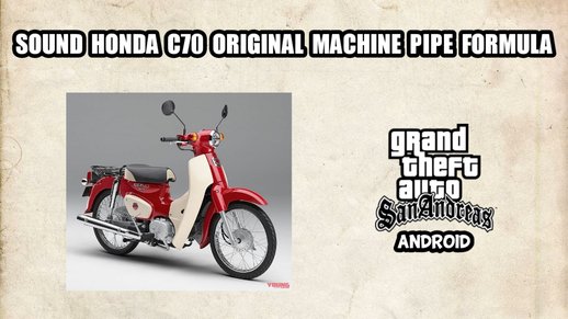 Honda C70 Original Machine Pipe Formula Sound for Android