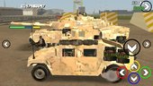 M1A2 Abrams and Hummer H1 dff ony all fix