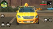 Karin Intruder Taxi (GTA V Vehicle) for Mobile