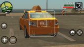 Karin Intruder Taxi (GTA V Vehicle) for Mobile