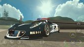 Hennessey Venom Gt Police for Mobile