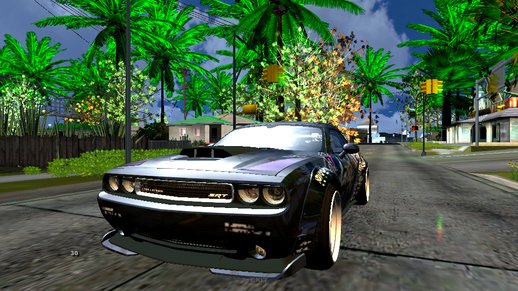 Dodge Challeger Liberty Walk For Mobile